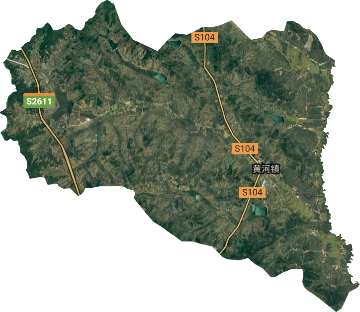 黃河鎮(zhèn)衛(wèi)星圖
