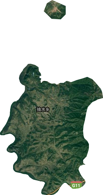 抽水鄉(xiāng)衛(wèi)星圖