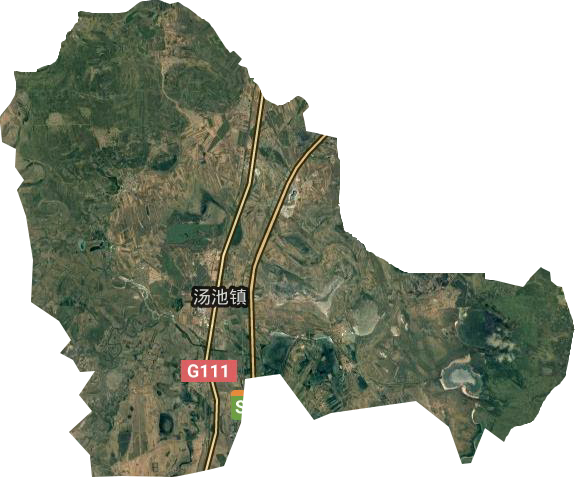 湯池鎮衛星圖