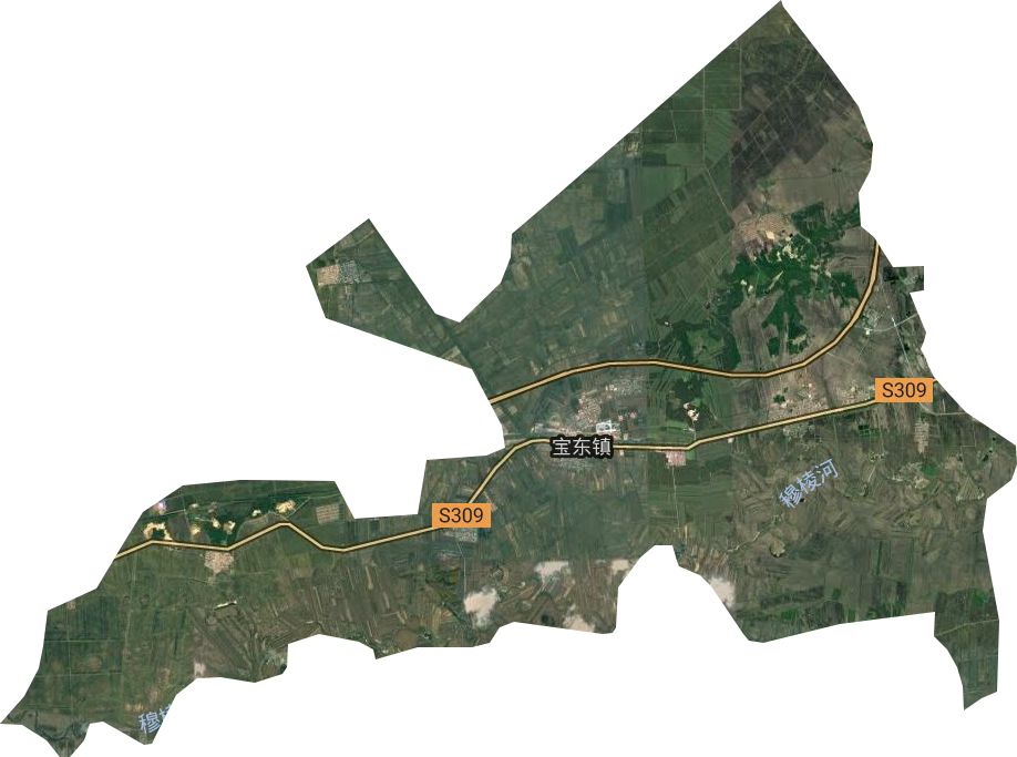 寶東鎮(zhèn)衛(wèi)星圖