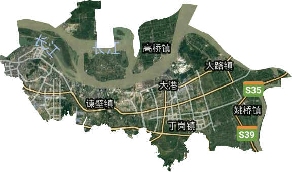 京口區(qū)衛(wèi)星圖