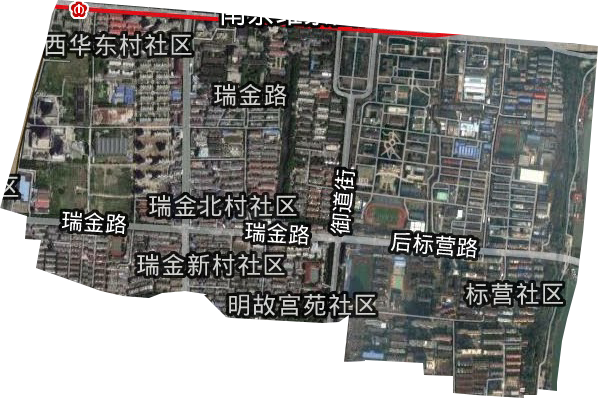 瑞金路街道衛(wèi)星圖