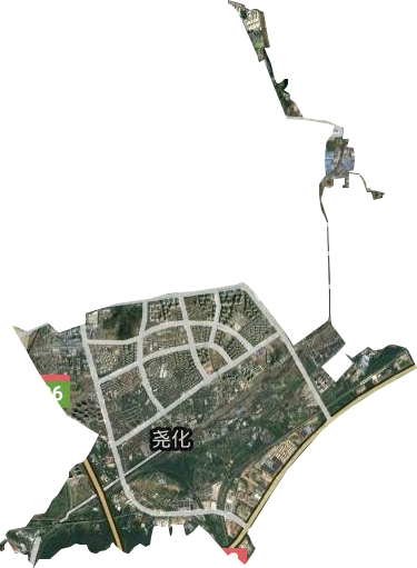 堯化街道衛星圖