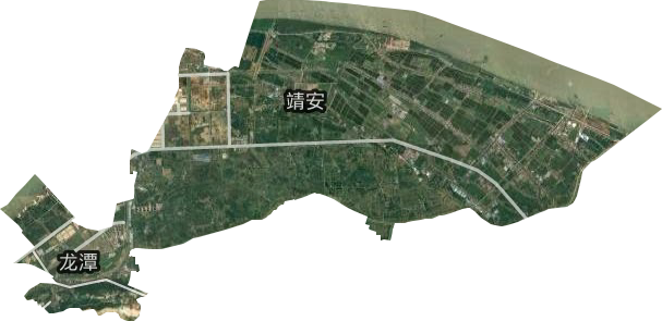 龍潭街道衛星圖