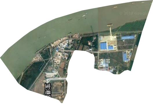 南京市靖安三江口工業(yè)園衛(wèi)星圖