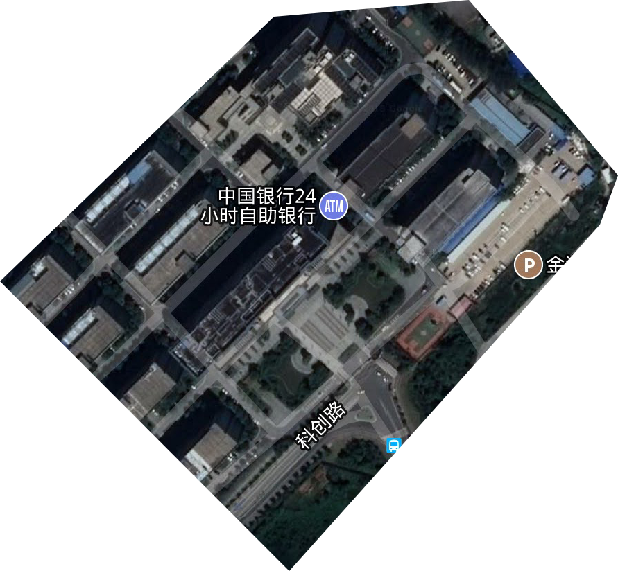 南京金港科技創業中心衛星圖
