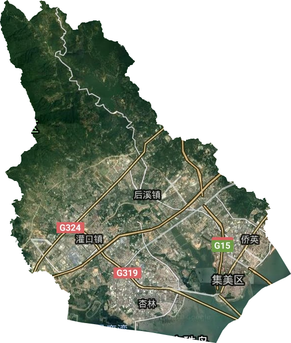 集美區衛星圖