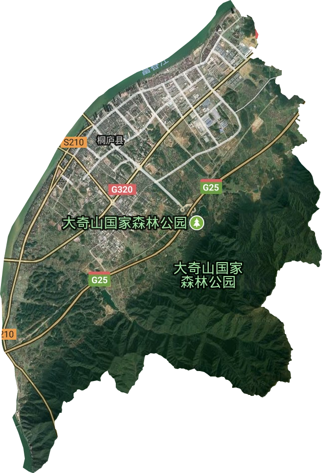城南街道衛(wèi)星圖