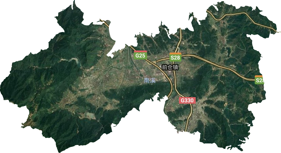 前倉鎮衛星圖