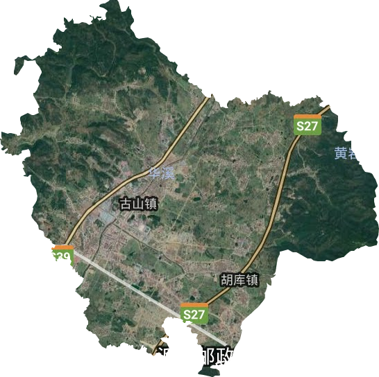 古山鎮衛星圖