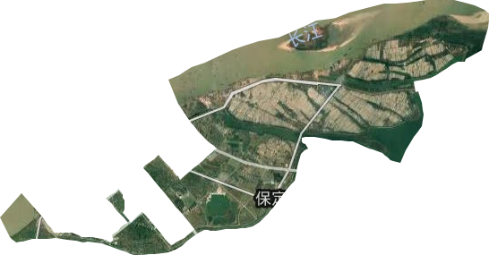 保定街道衛星圖