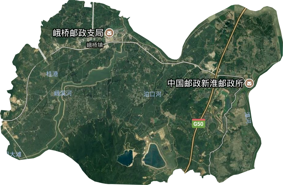 峨橋鎮衛星圖