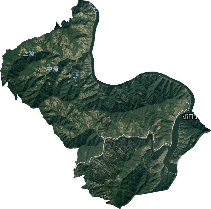 街口鎮衛星圖
