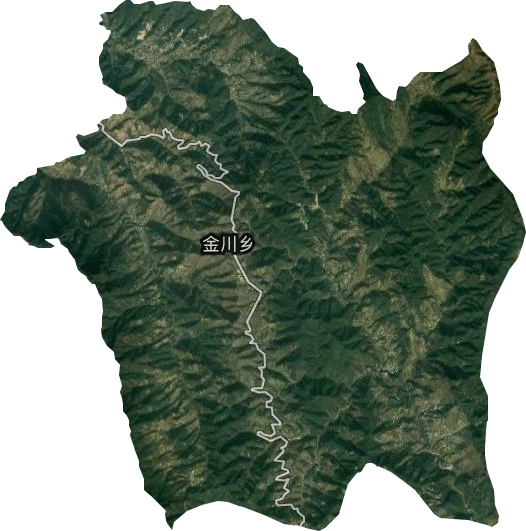 金川鄉衛星圖