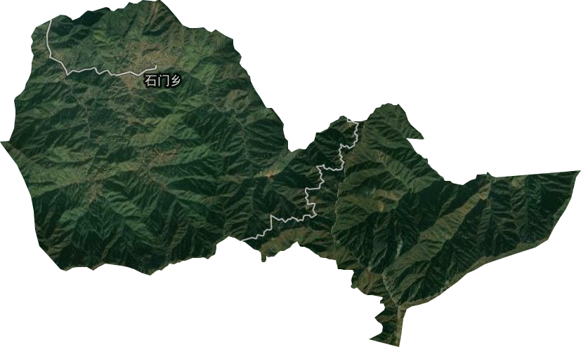 石門鄉衛星圖