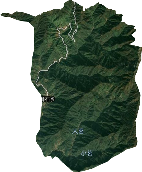 獅石鄉衛星圖