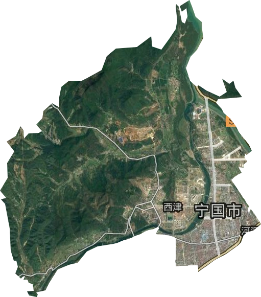西津街道衛(wèi)星圖