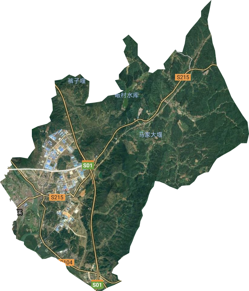 河瀝街道衛(wèi)星圖