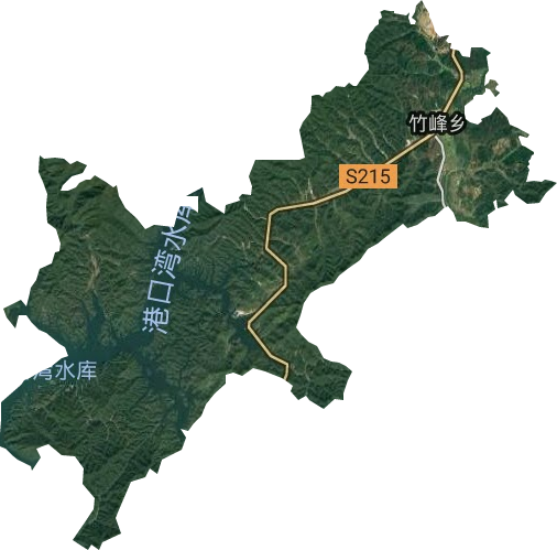 竹峰街道衛(wèi)星圖
