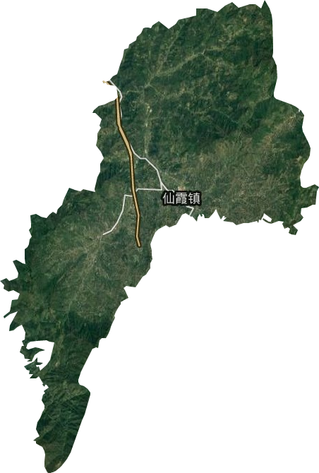 仙霞鎮(zhèn)衛(wèi)星圖