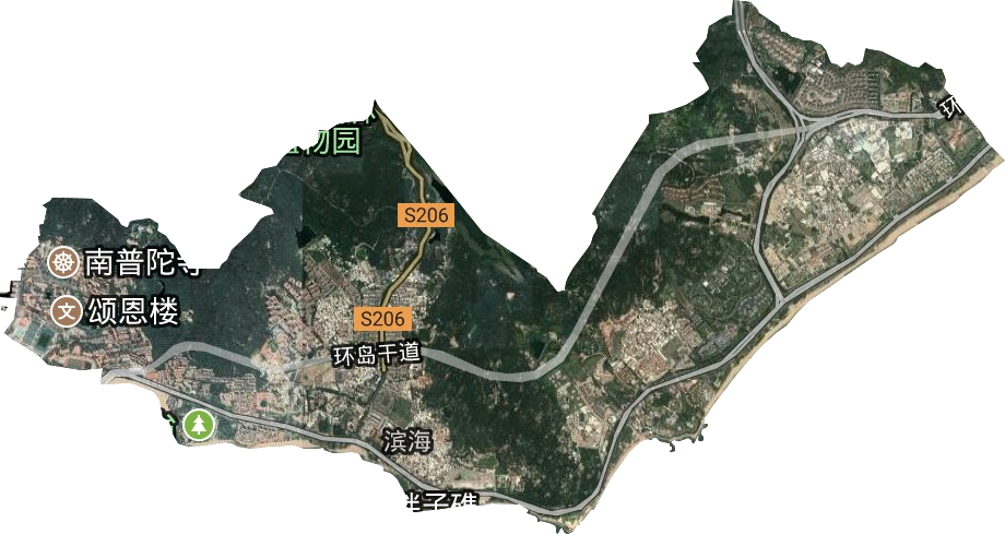 濱海街道衛(wèi)星圖