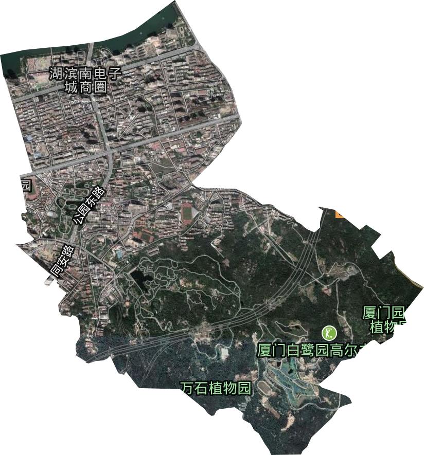 開元街道衛星圖