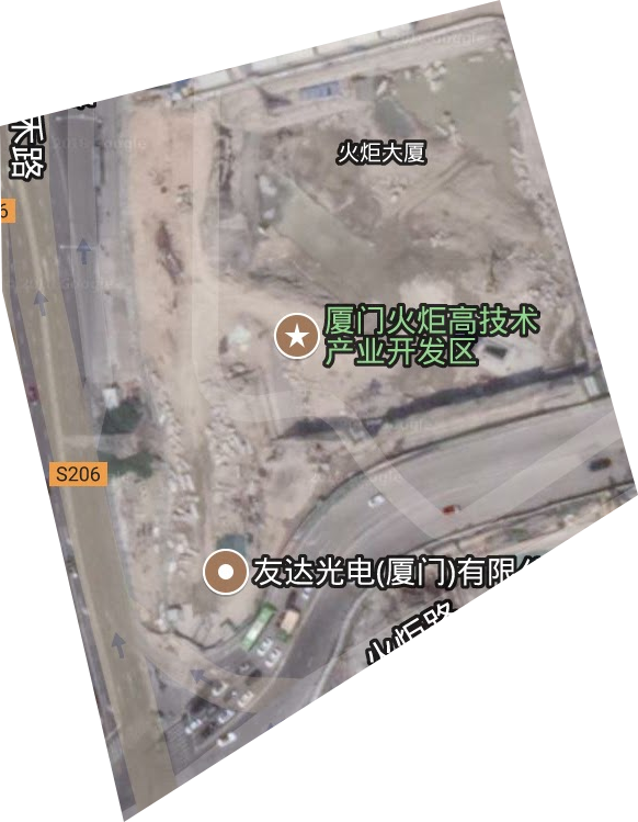 火炬高技術開發區衛星圖