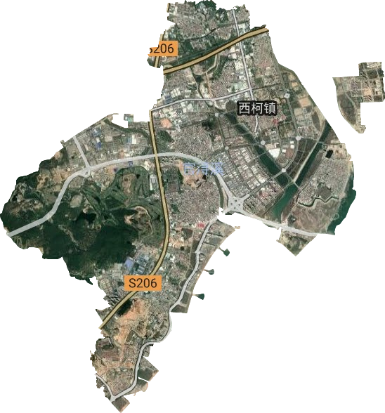 西柯鎮衛星圖
