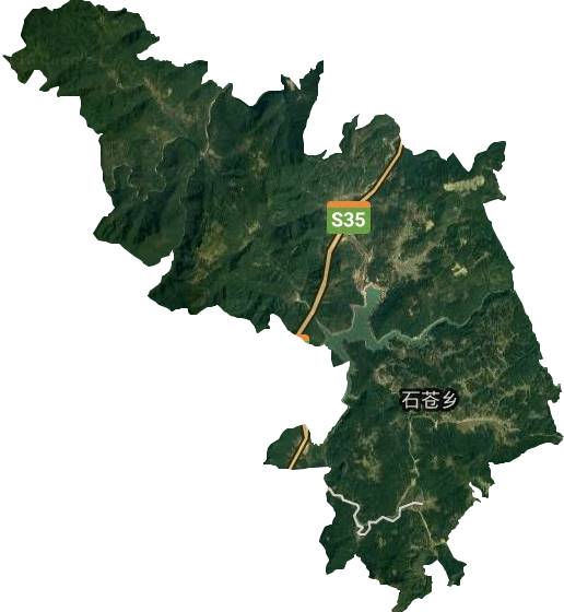 石蒼鄉(xiāng)衛(wèi)星圖