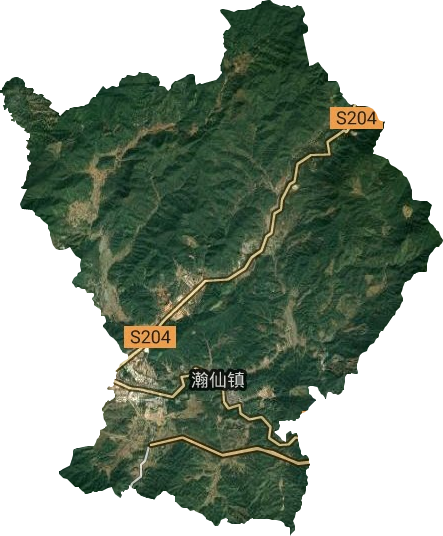 瀚仙鎮衛星圖