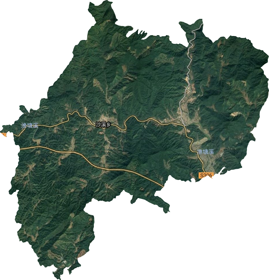 沙溪鄉(xiāng)衛(wèi)星圖