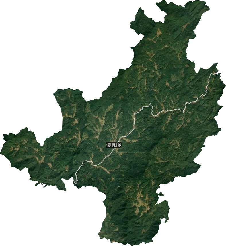 夏陽鄉衛星圖
