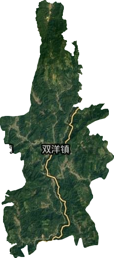 雙洋鎮衛星圖