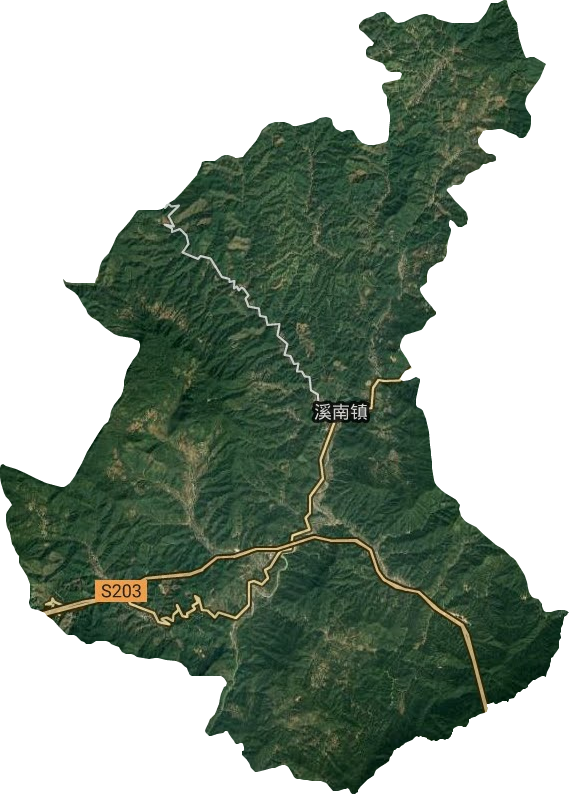 溪南鎮(zhèn)衛(wèi)星圖