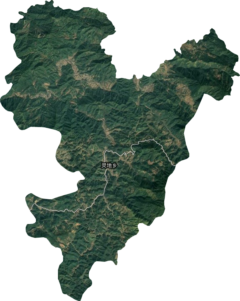 靈地鄉衛星圖