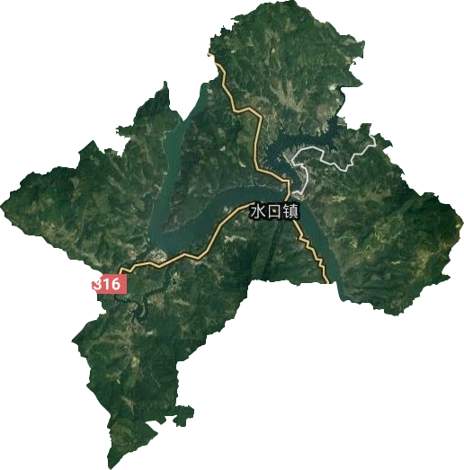 水口鎮衛星圖