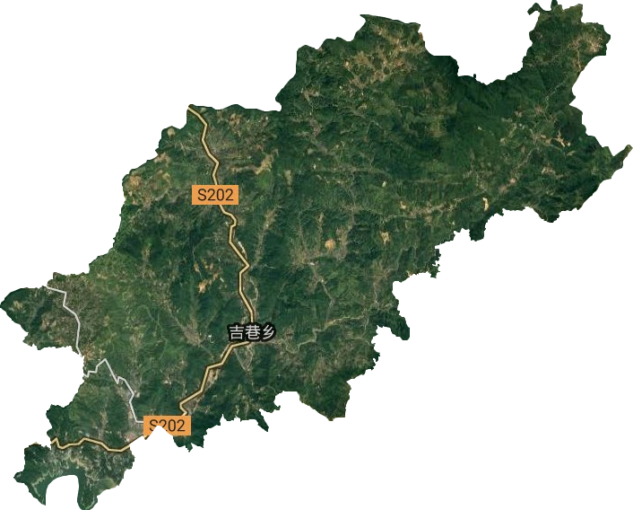 吉巷鄉衛星圖