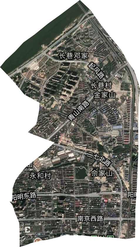 董家窯街道衛(wèi)星圖