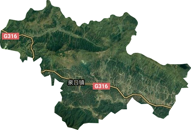 泉口鎮(zhèn)衛(wèi)星圖