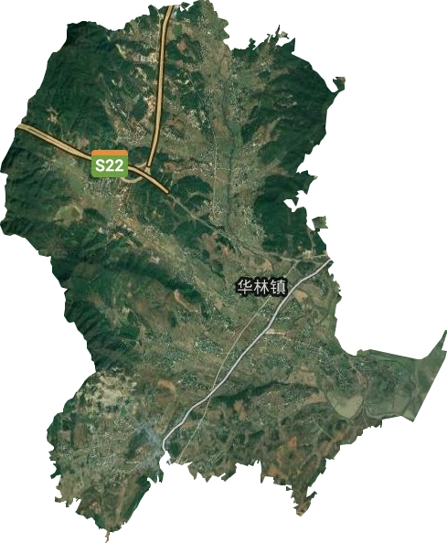 華林鎮(zhèn)衛(wèi)星圖