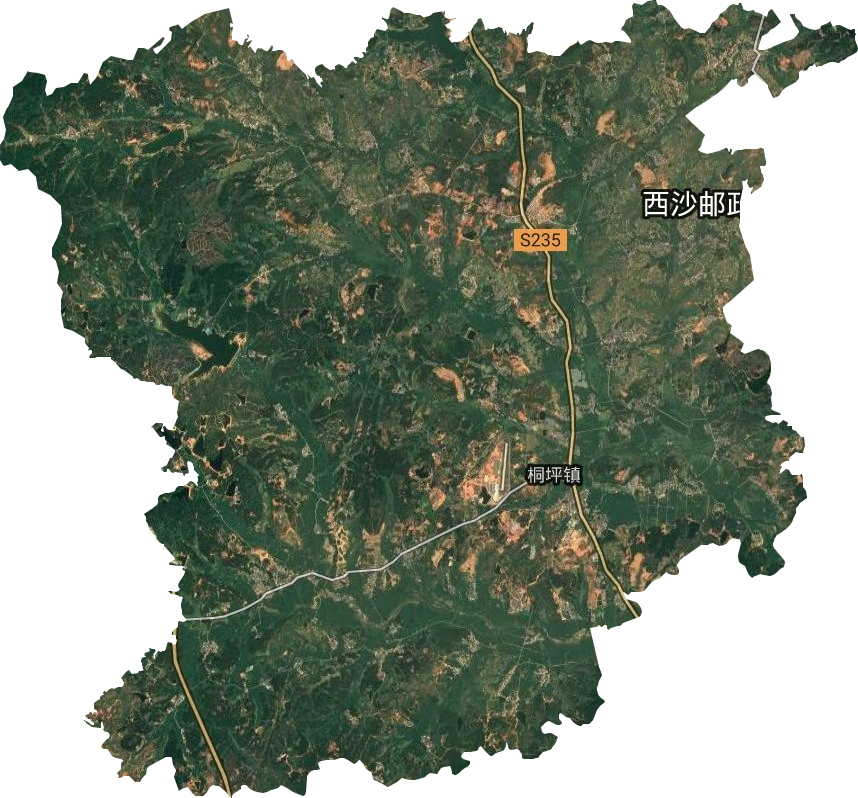 桐坪鎮(zhèn)衛(wèi)星圖