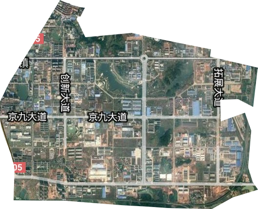 井岡山經濟技術開發區衛星圖