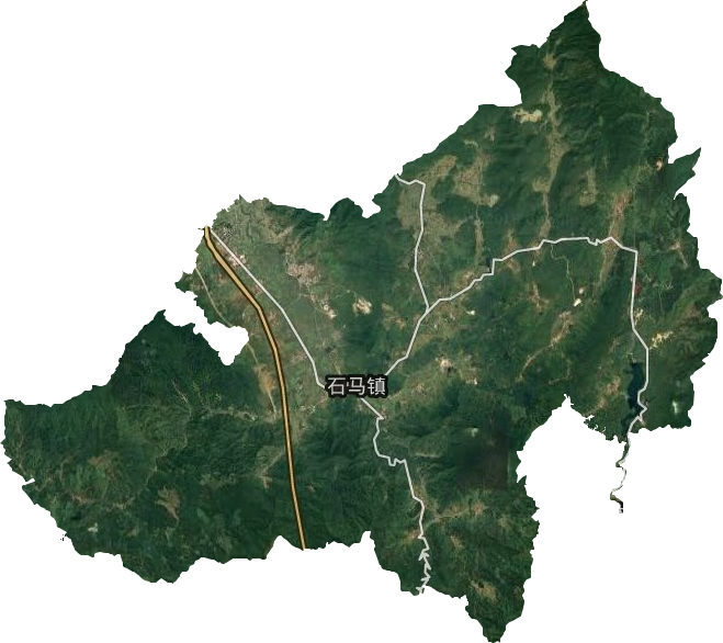 石馬鎮衛星圖