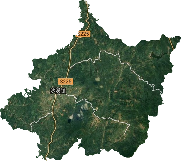 沙溪鎮(zhèn)衛(wèi)星圖