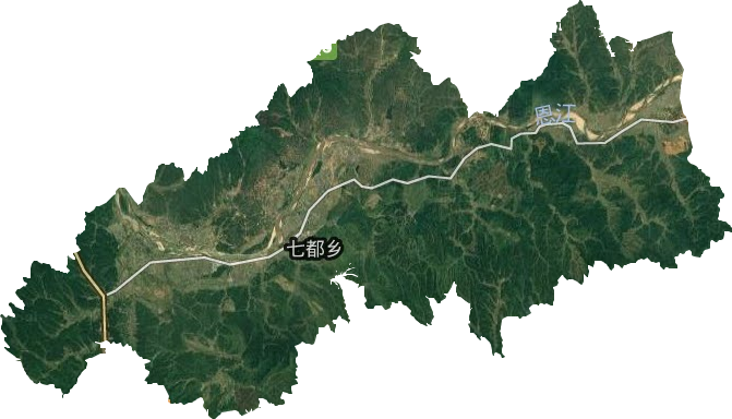 七都鄉(xiāng)衛(wèi)星圖