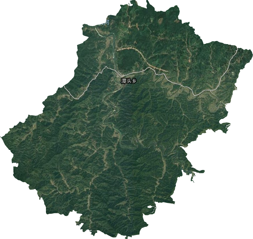 潭頭鄉(xiāng)衛(wèi)星圖