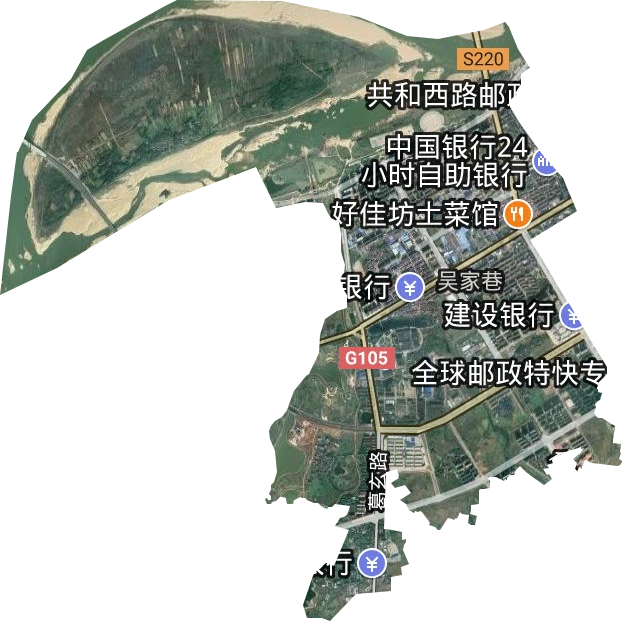 福城街道衛(wèi)星圖