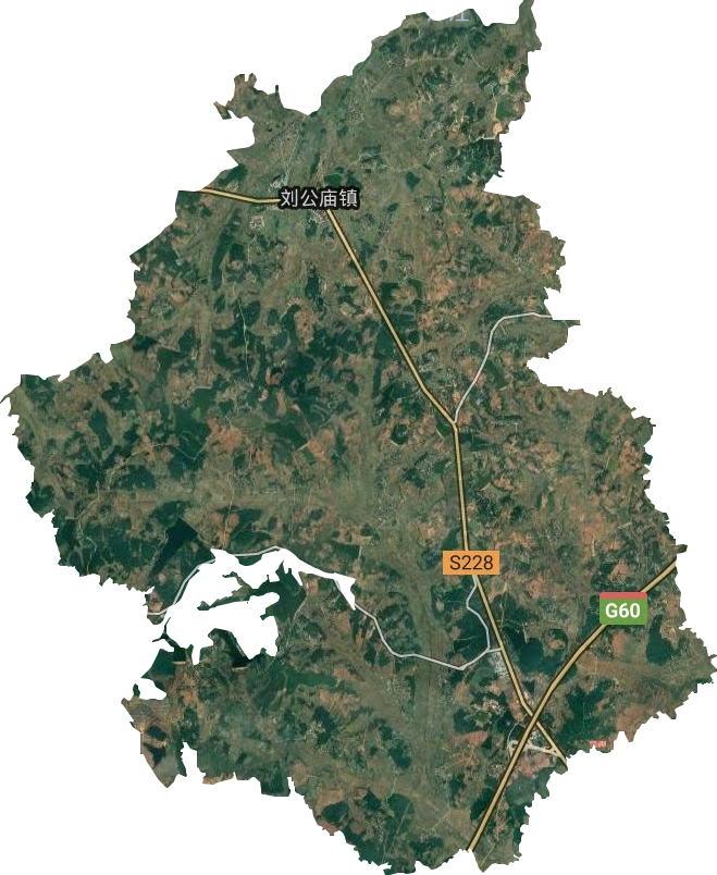 劉公廟鎮(zhèn)衛(wèi)星圖