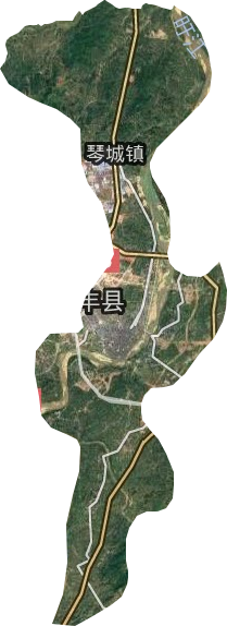 琴城鎮(zhèn)衛(wèi)星圖
