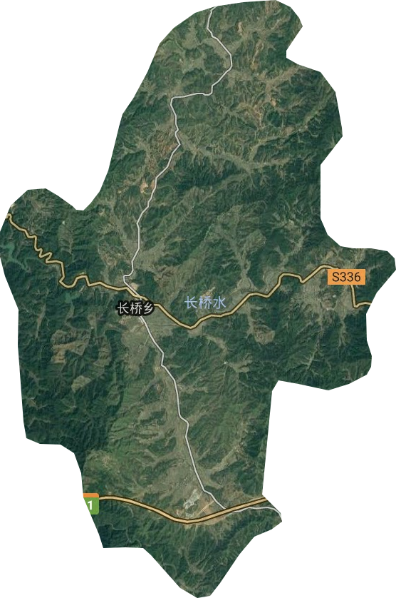 長橋鄉衛星圖
